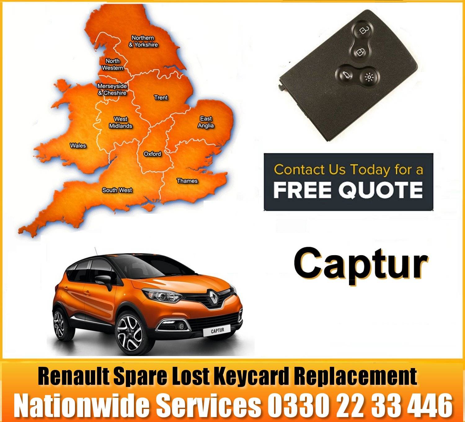 Renault KADJAR – Keyless keycard