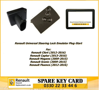 Renault Universal ESL Steering Emulator - Renault Steering Lock, image 