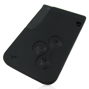3 Button Remote Key Card for Renault CLIO III  2006 - 2012