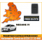2017 Renault Megane IV, 4 Button Key Fob, Replacement, Spare, Lost, Not Locking Not Unlocking, image 