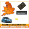 2012 Renault Zoe Replacement 4 Button Remote Key Card, image 